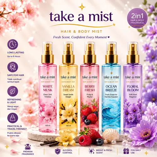 Take a Mist | 2 in 1 Hair and Body Mist