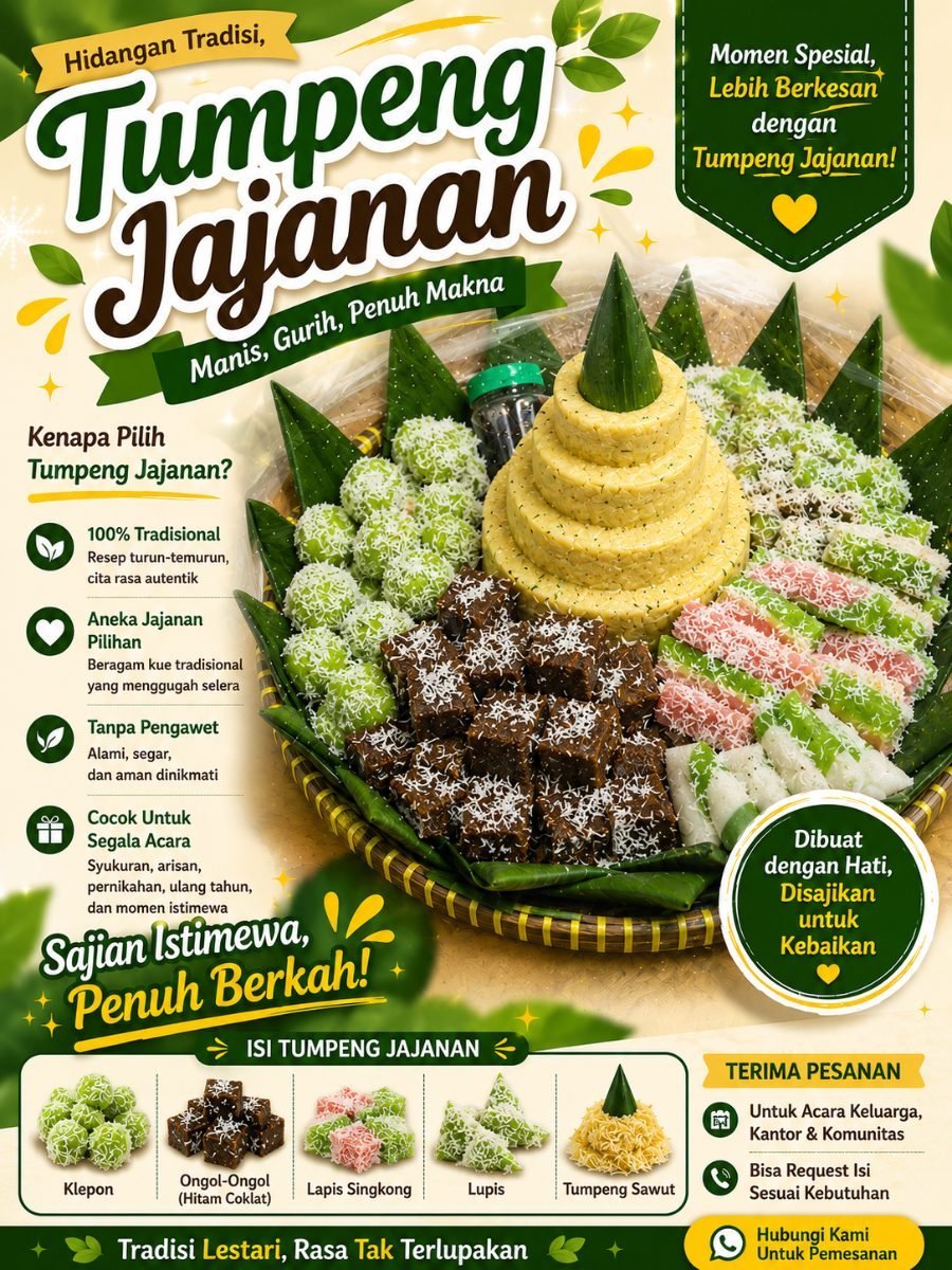 Tampah jajanan pasar jadul
