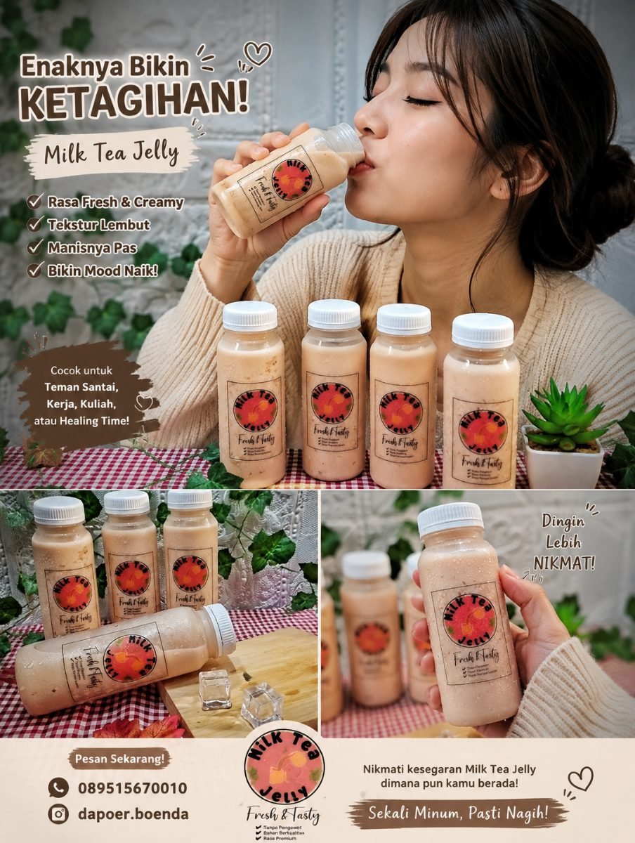 milk tea jelly