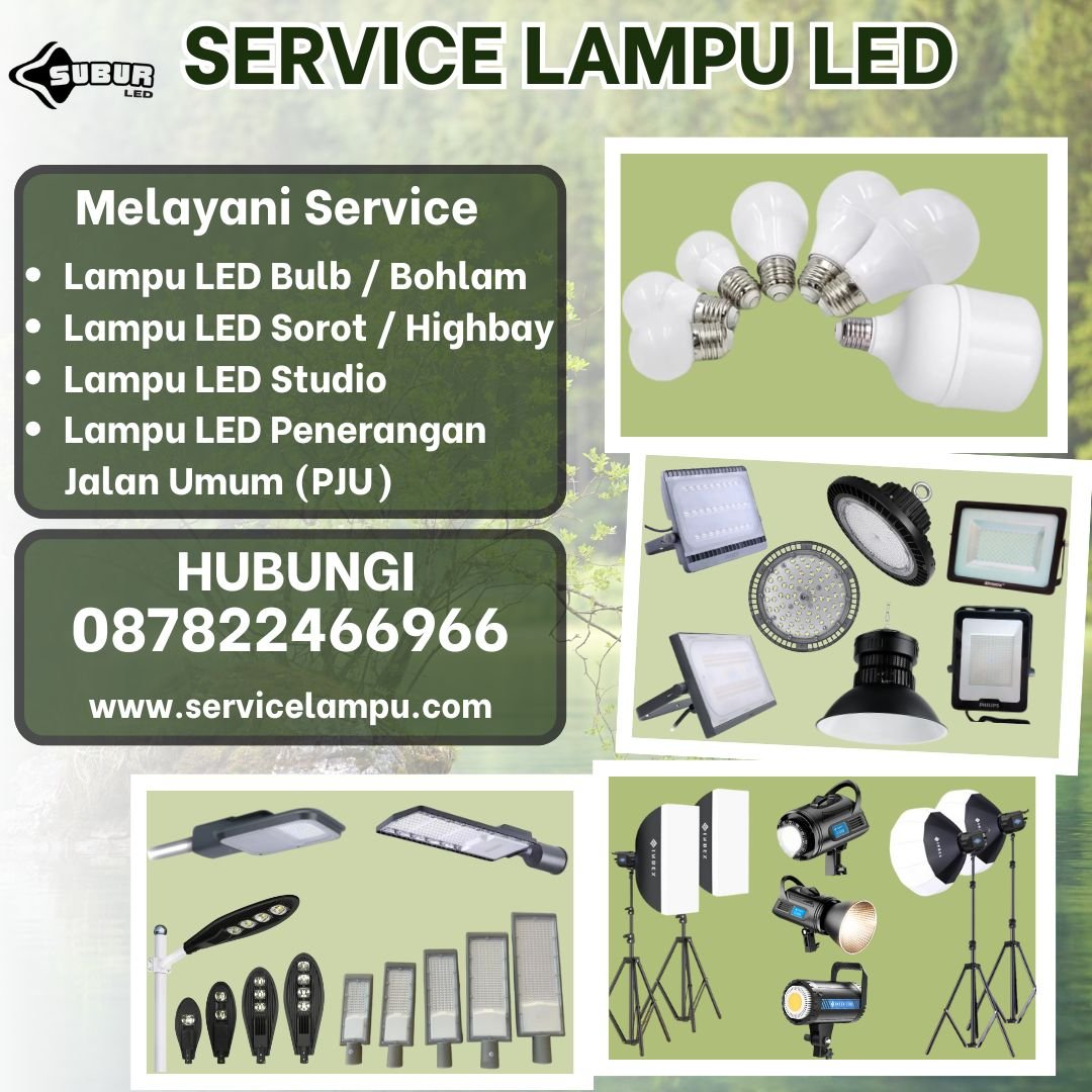Service Lampu Led Bergaransi Di Bekasi