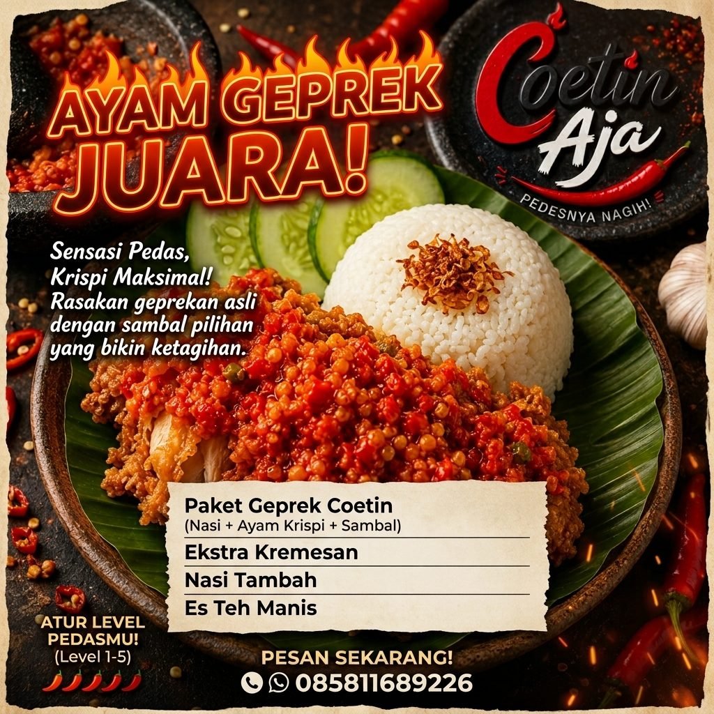 ayam geprek termurah di bekasi