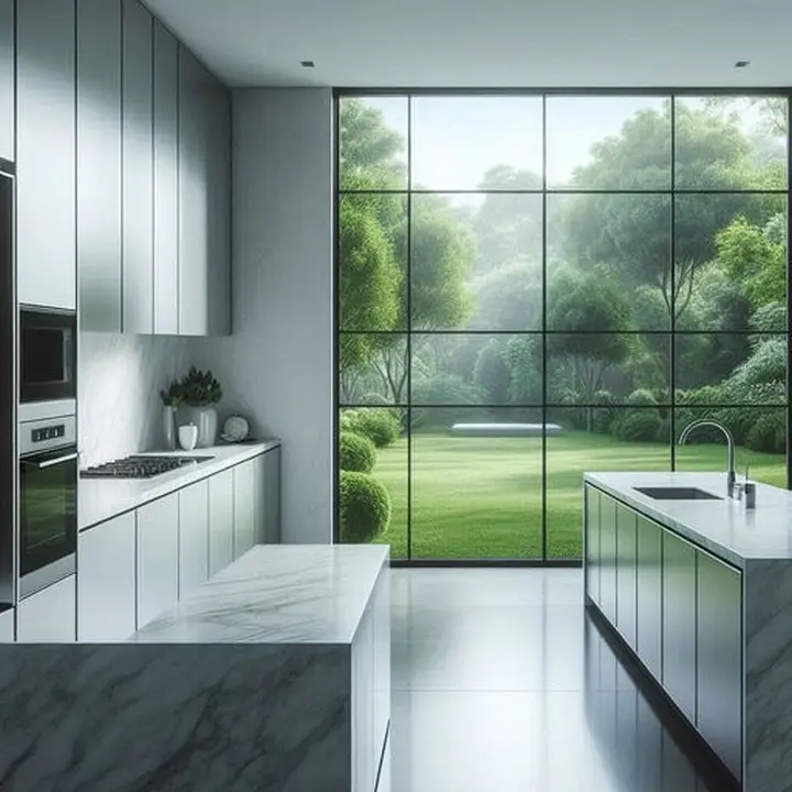 Jasa Pembuatan Kitchen Set Apartemen Mewah