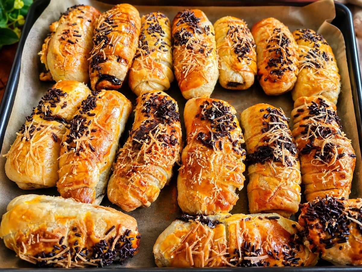 Molen pisang keju coklat