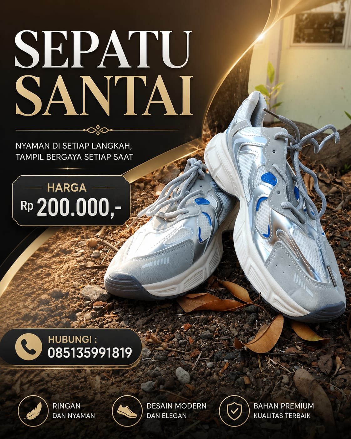 Sepatu sport lab