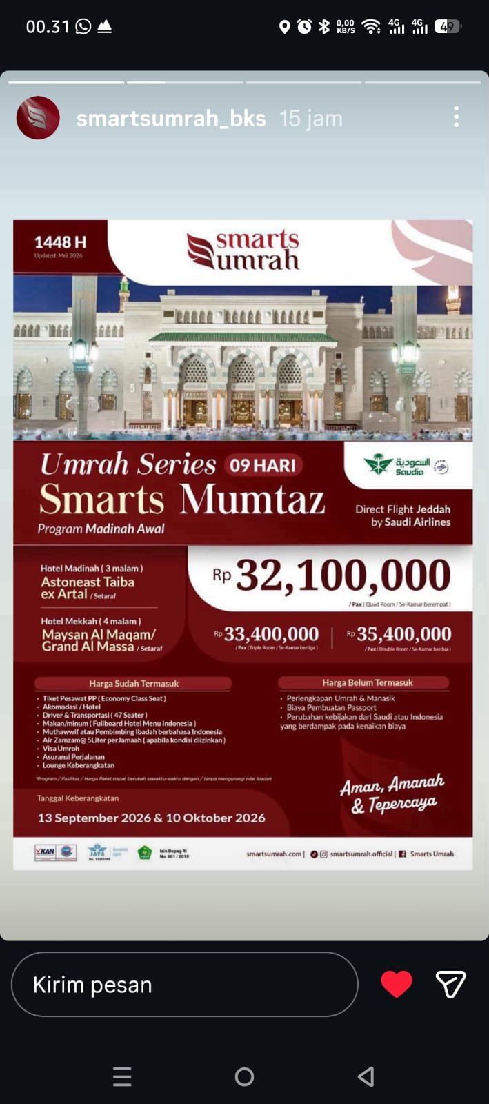 Smart umroh trevel