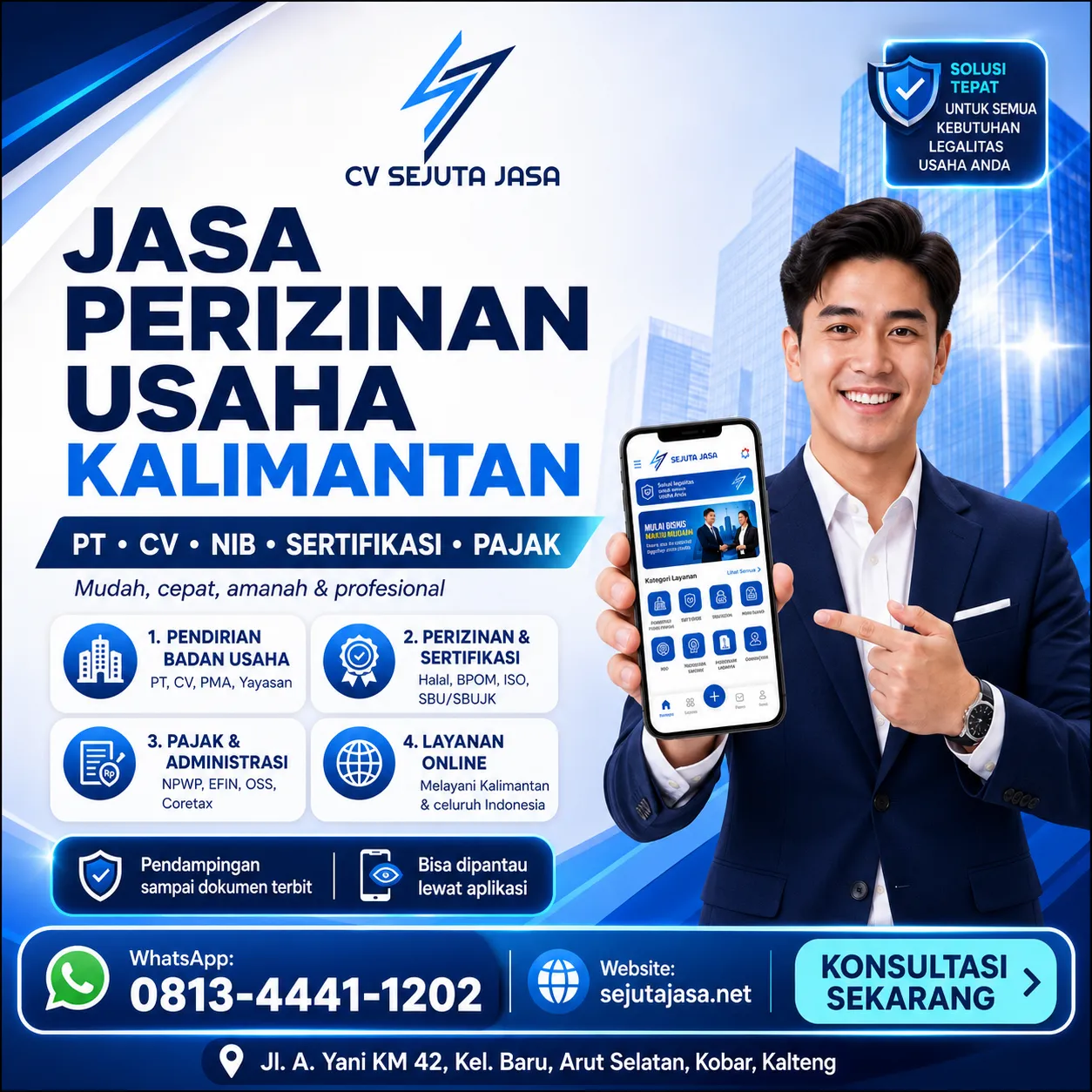 Jasa Perizinan Usaha Kalimantan – Sejuta Jasa