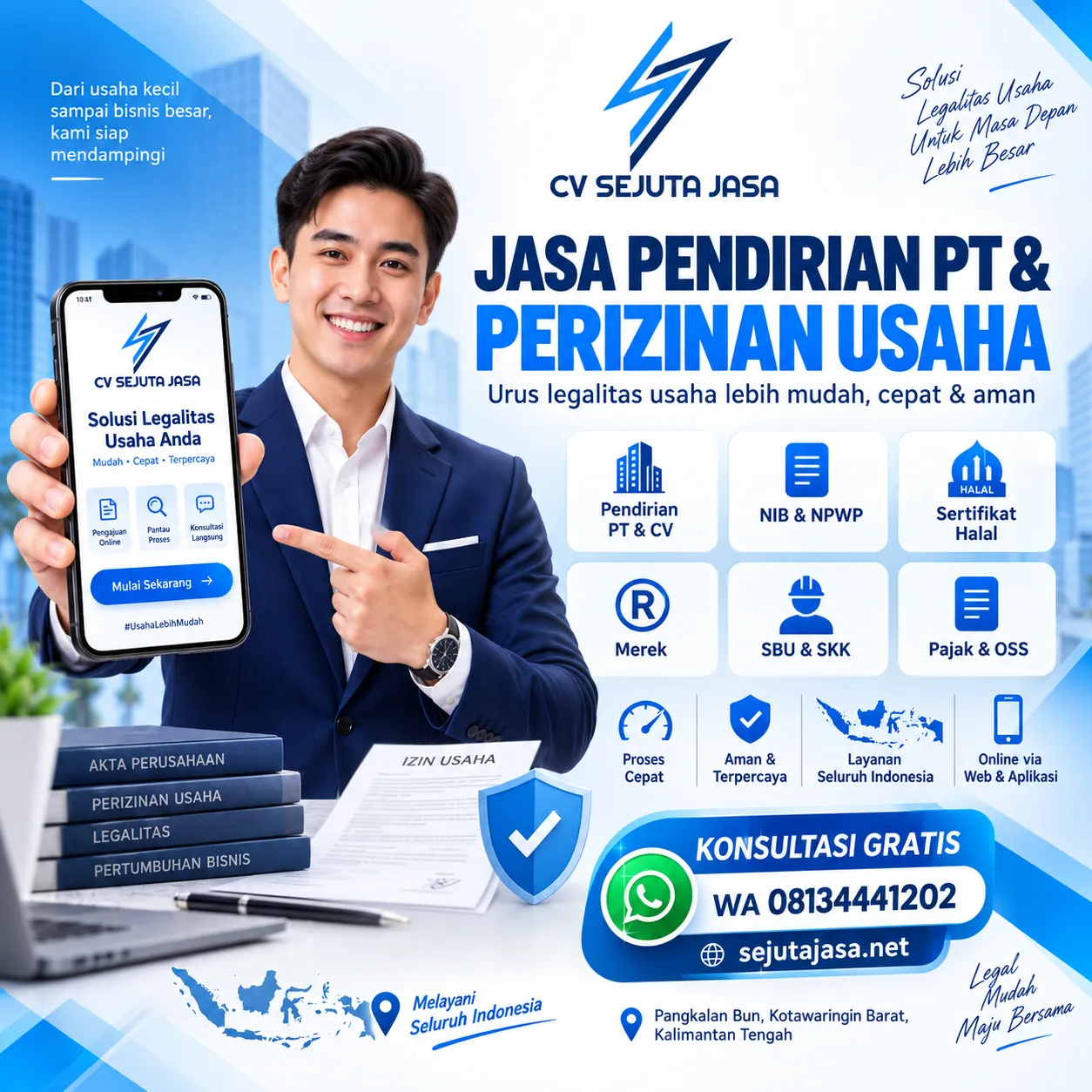 Sejuta Jasa - Jasa Pendirian PT dan Perizinan Usaha